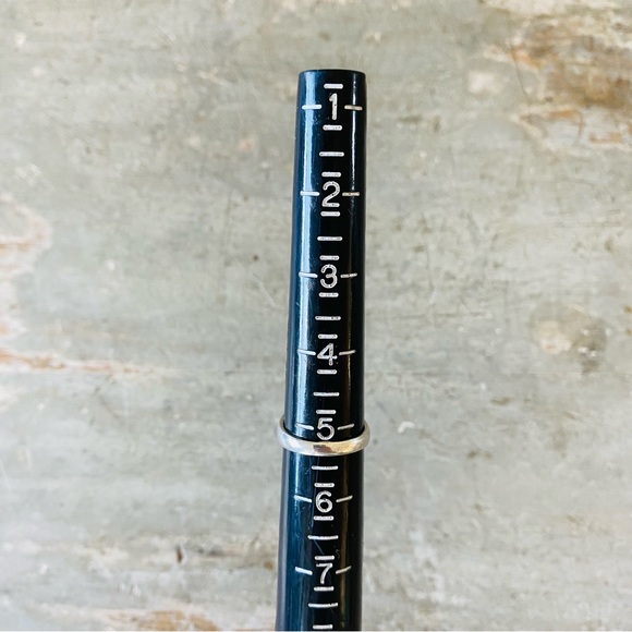 SOLD ♥️ Navajo ♥️ Vintage Sterling Silver & Blue - Green Turquoise Ring - Picture 11 of 13